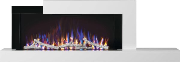 Stock Image - Napoleon - Stylus™ Cara Electric Fireplace Napoleon Hearth Electric Wall Mount Fireplace - Builders Materials