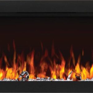 Stock Image - Napoleon - Trivista™ Pictura 60 Three-Sided Wallmount Electric Fireplace Napoleon Hearth Electric Wall Mount Fireplace - Builders Materials