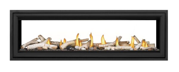 Stock Image - Napoleon - Vector™ 62 See Through Direct Vent Fireplace, Natural Gas, Electronic Ignition Napoleon Hearth Gas See-Thru Fireplace - Builders Materials