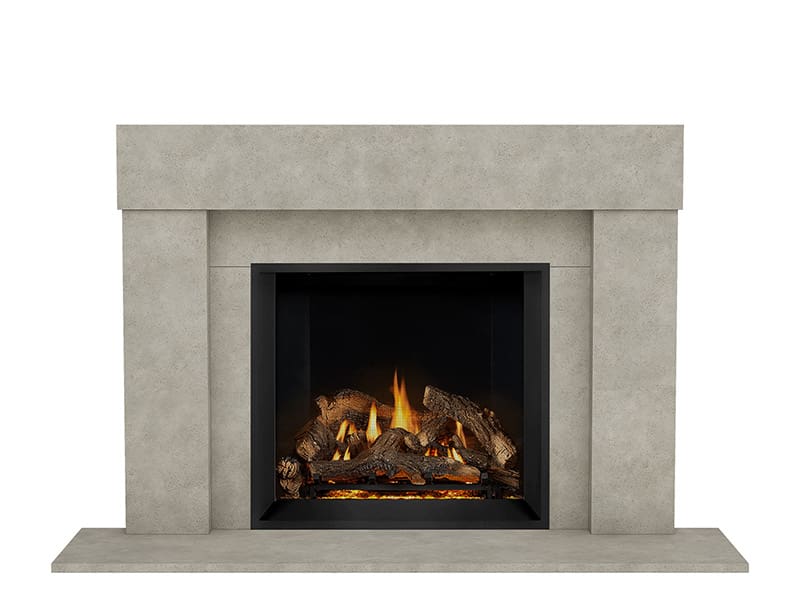 Stock Image - Dracme - Stone Mantel - Classic Series  - Builders Materials