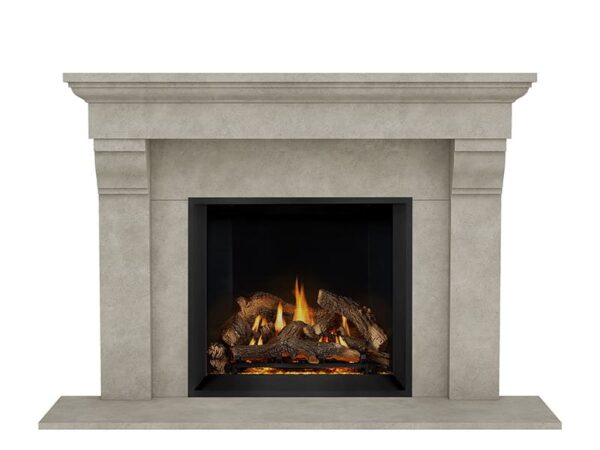 Stock Image - Dracme - Stone Mantel - Classic Series  - Builders Materials