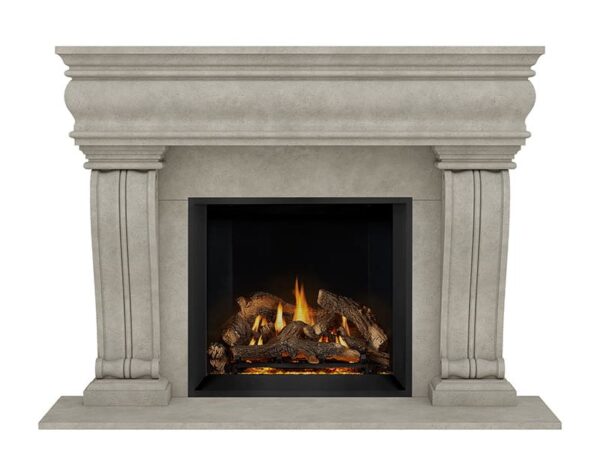 Stock Image - Dracme - Stone Mantel - Classic Series  - Builders Materials