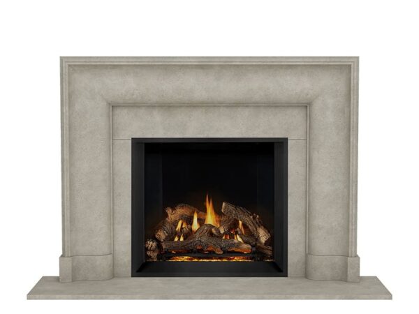 Stock Image - Dracme - Stone Mantel - Classic Series  - Builders Materials