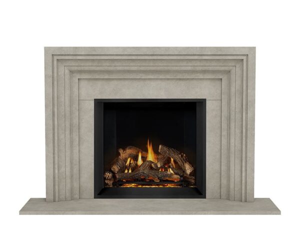 Stock Image - Dracme - Stone Mantel - Classic Series  - Builders Materials
