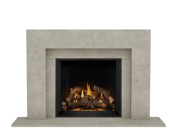 Stock Image - Dracme - Stone Mantel - Classic Series  - Builders Materials