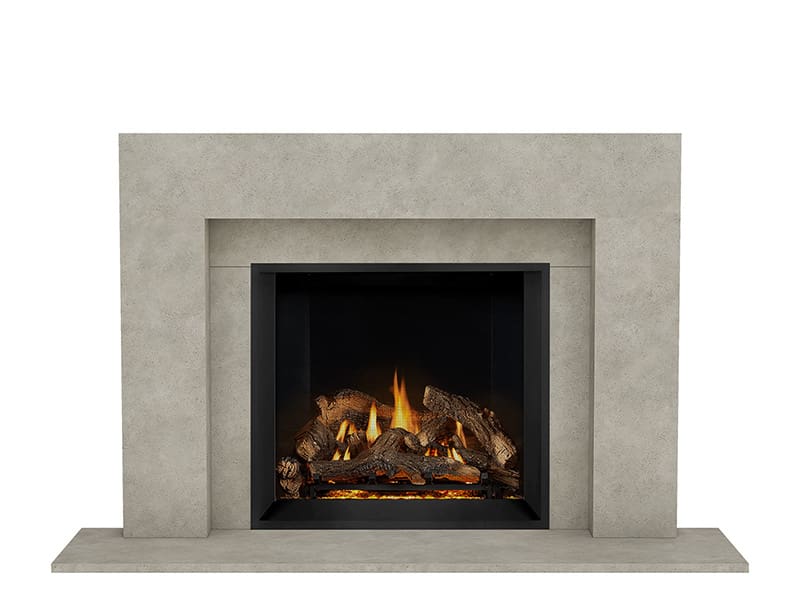 Stock Image - Dracme - Stone Mantel - Classic Series  - Builders Materials
