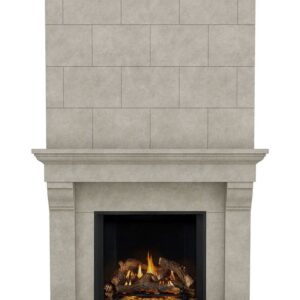 Stock Image - Dracme - Stone Mantel - Overmantels  - Builders Materials