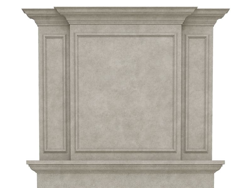 Stock Image - Dracme - Stone Mantel - Overmantels  - Builders Materials