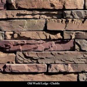 Stock Image - Coronado Stone - Stone - Old World Ledge Chablis  - Builders Materials