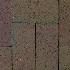 Stock Image - Pine Hall - Brick - Pathway Cocoa Fr 4X8 (Chocolate Flash)  - Builders Materials