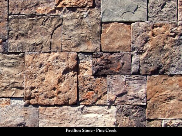 Stock Image - Coronado Stone - Stone - Pavilion Stone Pine Creek  - Builders Materials