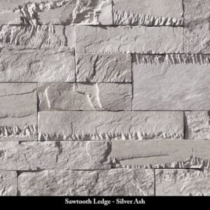 Stock Image - Coronado Stone - Stone - Sawtooth Silver Ash  - Builders Materials