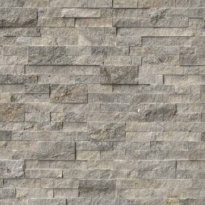 Stock Image - MSI - Stone - Silver Travertine  - Builders Materials
