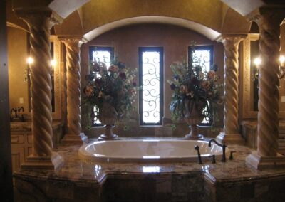 Builders Materials - Columns Arches and Stone