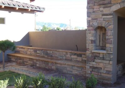 Builders Materials - Columns Arches and Stone