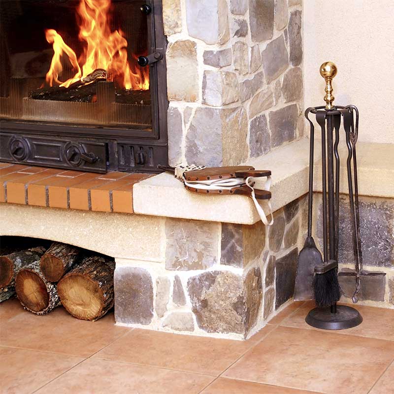 Wood Fireplace Accessories